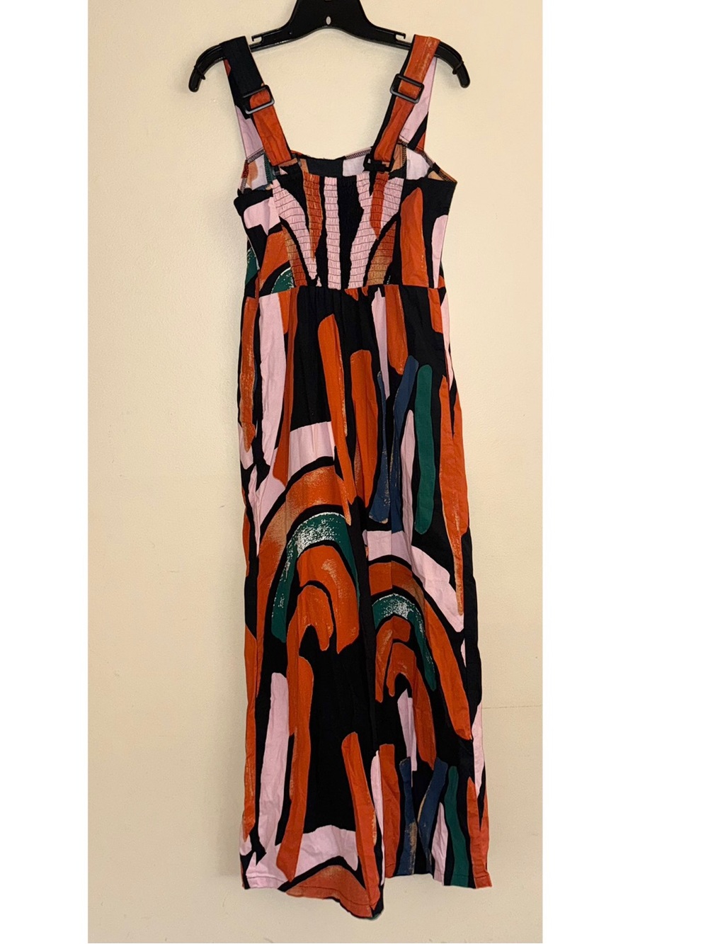 BEL KAZAN Anthropologie Arches Jumpsuit Multicolor Abstract Size M - Picture 9 of 14
